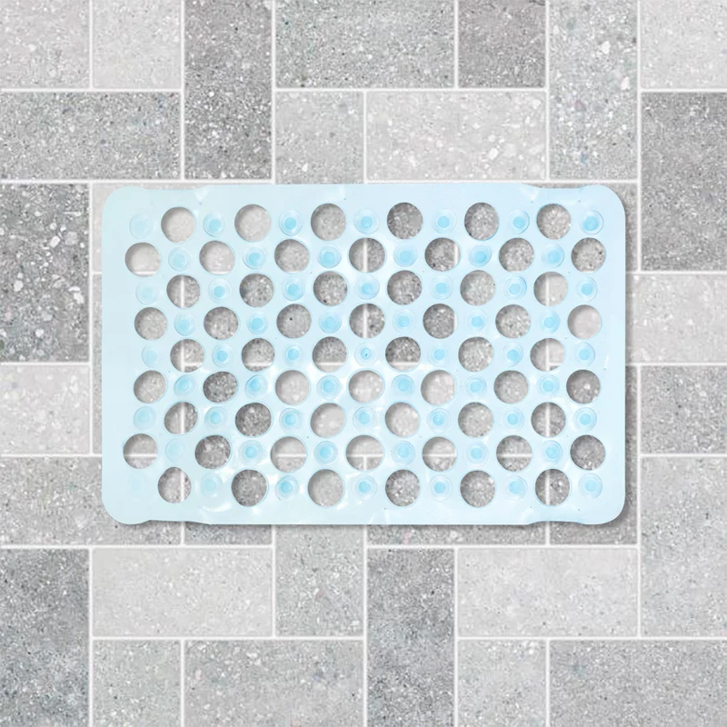Tapete para Baño Antiderrapante, color Azul