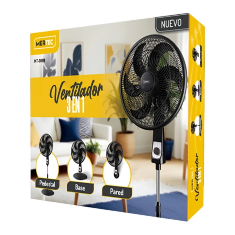 Mertec Ventilador 18" 3 en 1, MT-016B