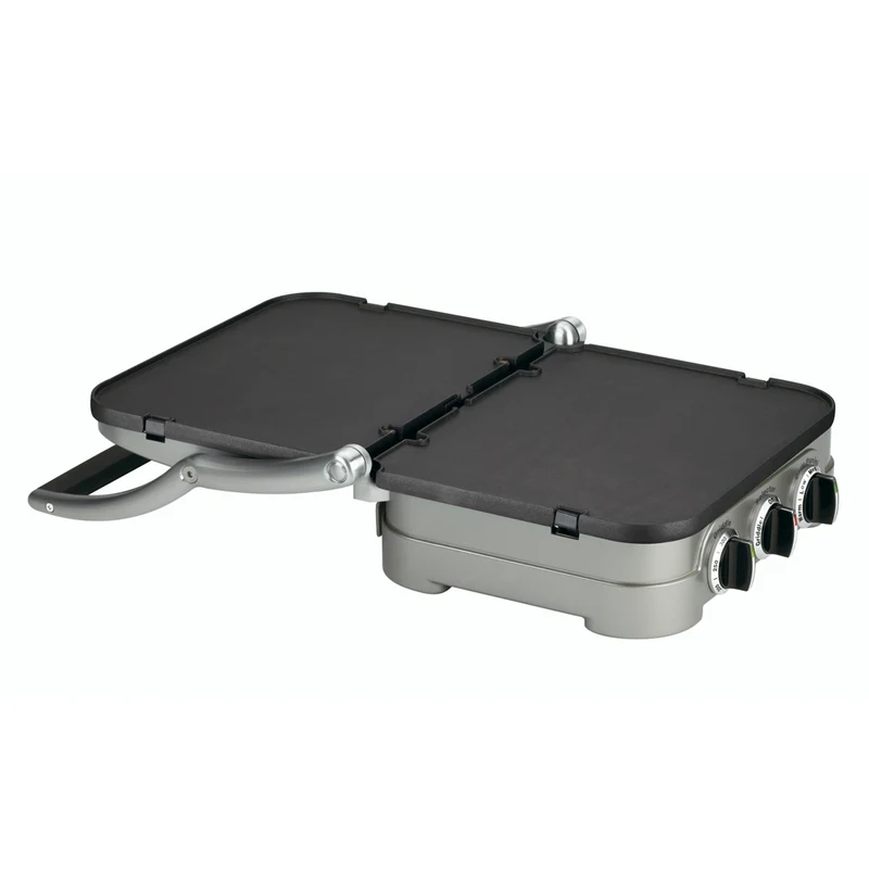 Cuisinart Plancha Parrilla Panini 5 en 1, GR4NP1