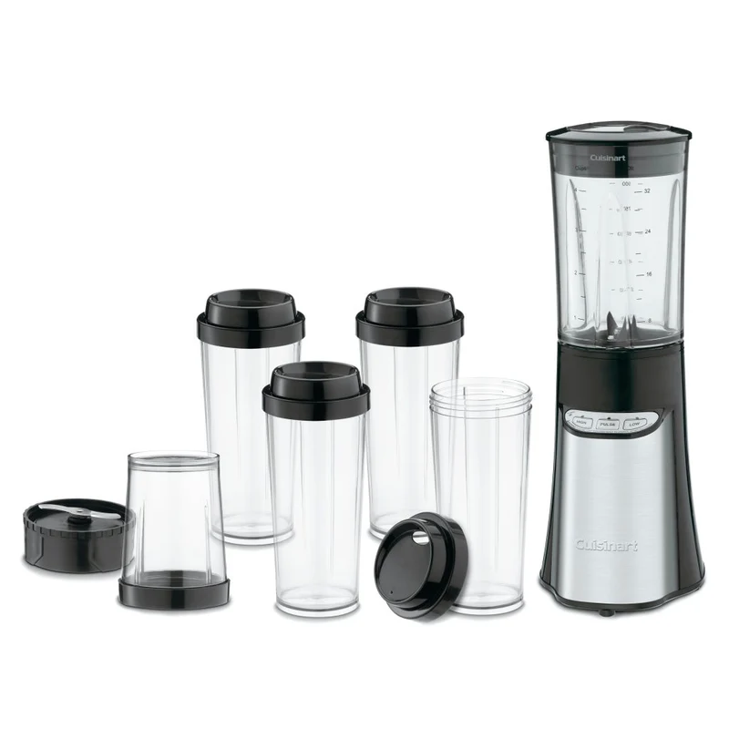 Cuisinart Licuadora Personal con 4 Frascos (CPB300P1)