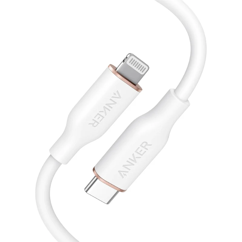 Anker Cable de Carga PowerLine III Flow USB-C a Lightning, 3 Pies