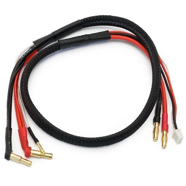 Konect Cordon de charge 4/5mm + équilibrage Lipo 2S 600mm KN-130435