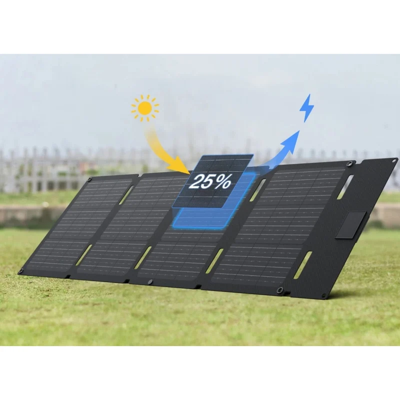 EcoFLow Panel Solar Portátil 60W, EFSOLAR60-TYPE-C