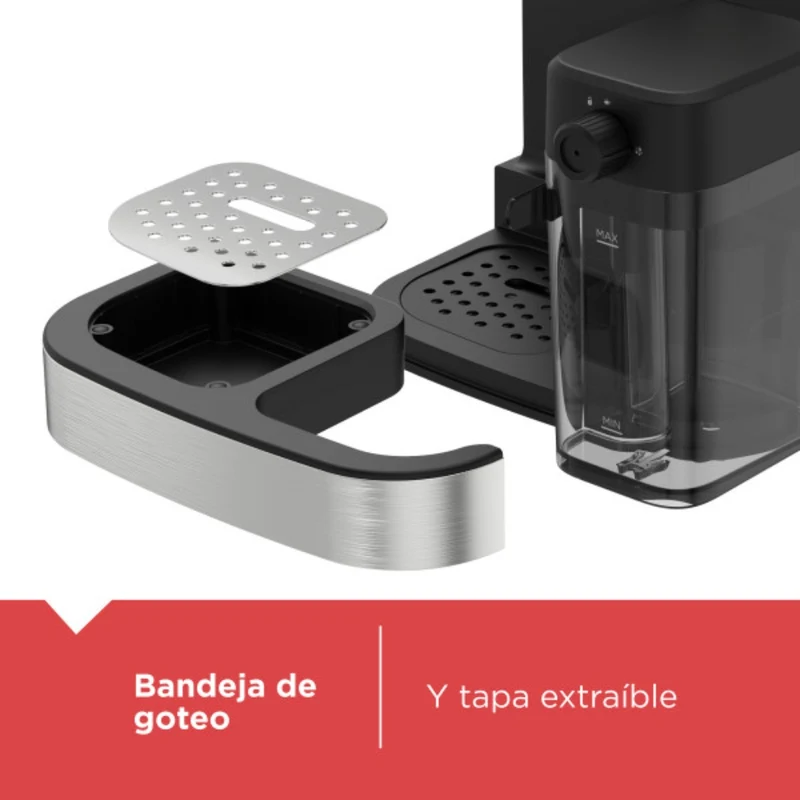 Black & Decker Máquina para Café Espresso Semiautomática, EM0412-1SDLA