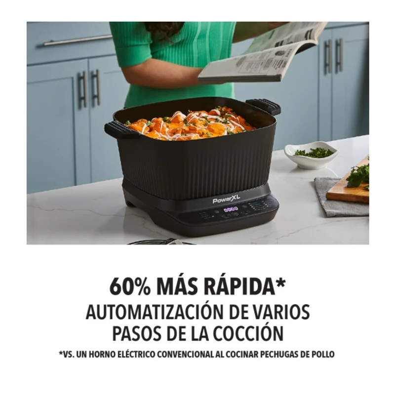Power XL Olla Multifuncional Stirmax de 7 Litros, MC107D-1GPLA