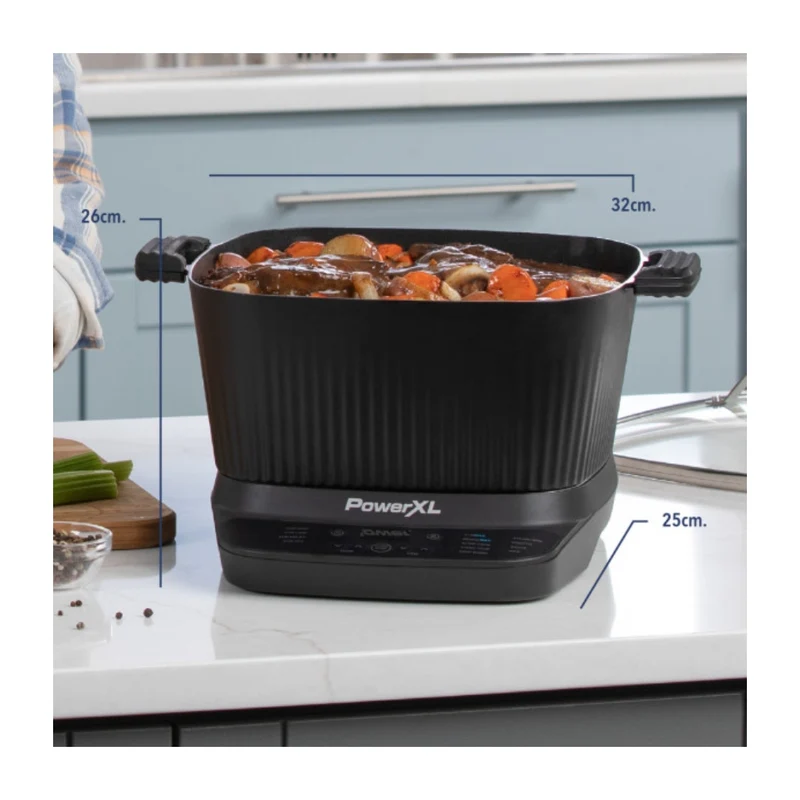 Power XL Olla Multifuncional Stirmax de 7 Litros, MC107D-1GPLA