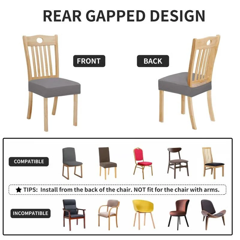 Fundas de silla elásticas impermeables-ES