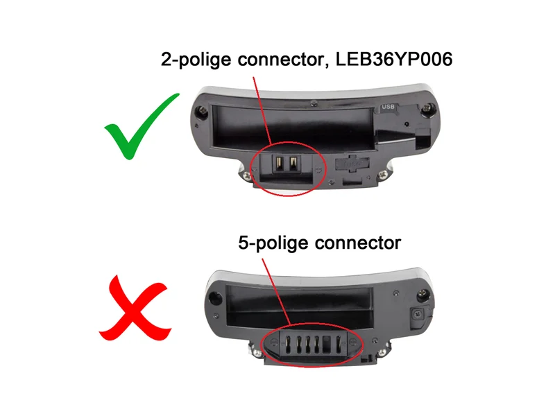 36V 13Ah/ 481 Li-Ionen-Hinterakku Wall-E Phylion E-Bike OHNE Halterung