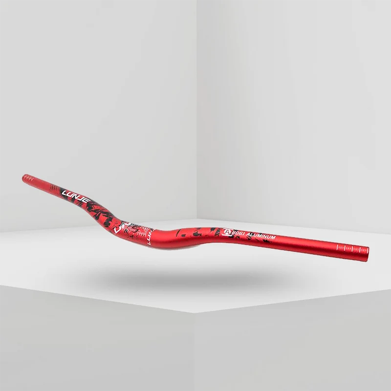Manillar 720mm Elevación 25mm rojo para patinete eléctrico – ¡Explota de color y comodidad con AF SCOOTERS