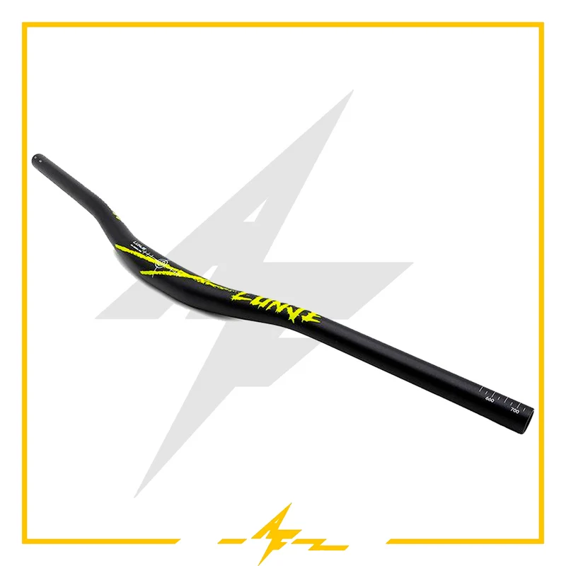 Manillar 720mm elevación 25mm negro neon fluor para patinete eléctrico – ¡Tu patinete merece brillar como tú!