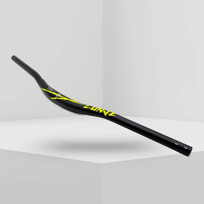 Manillar 720mm elevación 25mm negro neon fluor para patinete eléctrico – ¡Tu patinete merece brillar como tú!