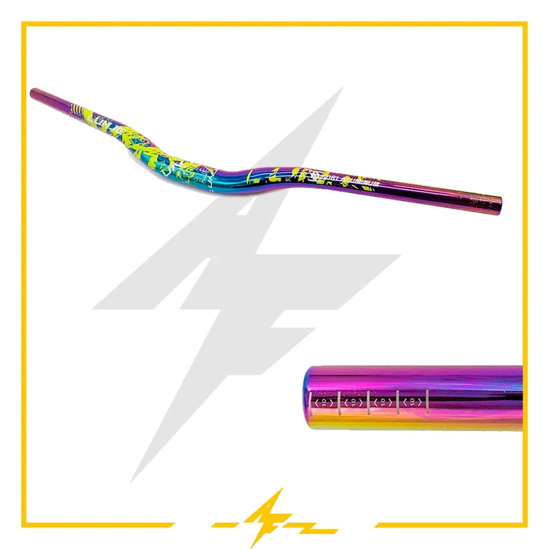 Manillar 720mm elevación 25mm multicolor para patinete eléctrico – ¡Dale color a tu ride con AF SCOOTERS!