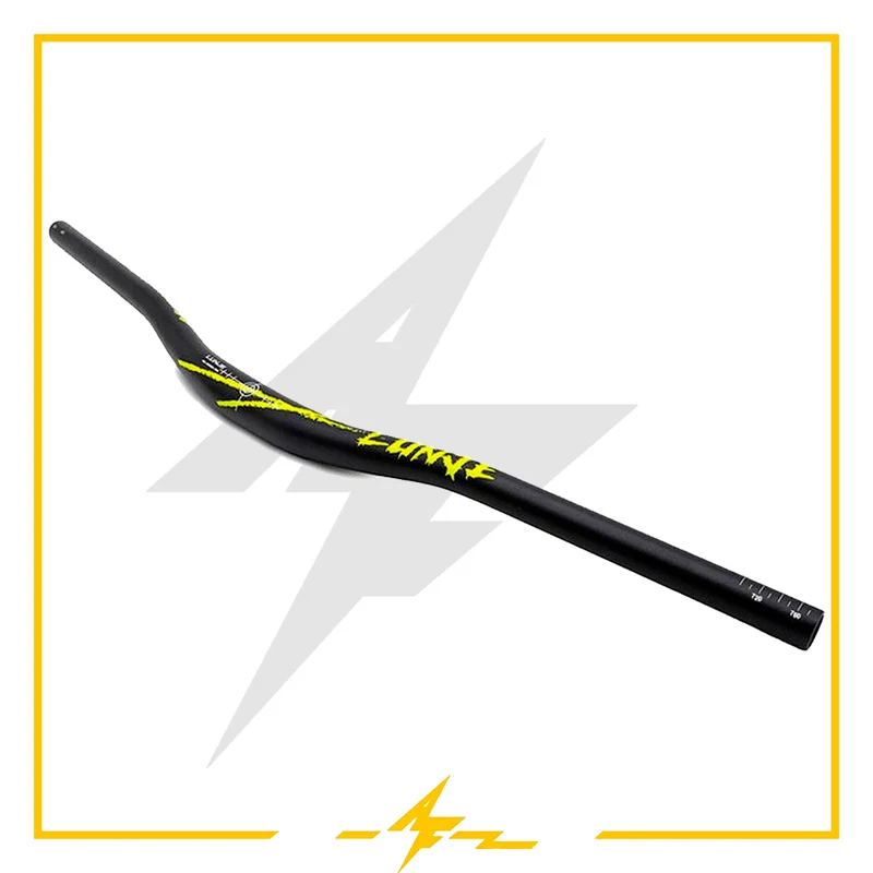 Manillar de 780mm con elevación 25mm negro neon fluor para patinete eléctrico – ¡Domina las calles con estilo desde AF SCOOTERS!