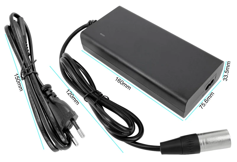 Powersmart Ladegerät BC1142-E (4-pol XLR) - 42,0V 3,0A - für Impulse 36V