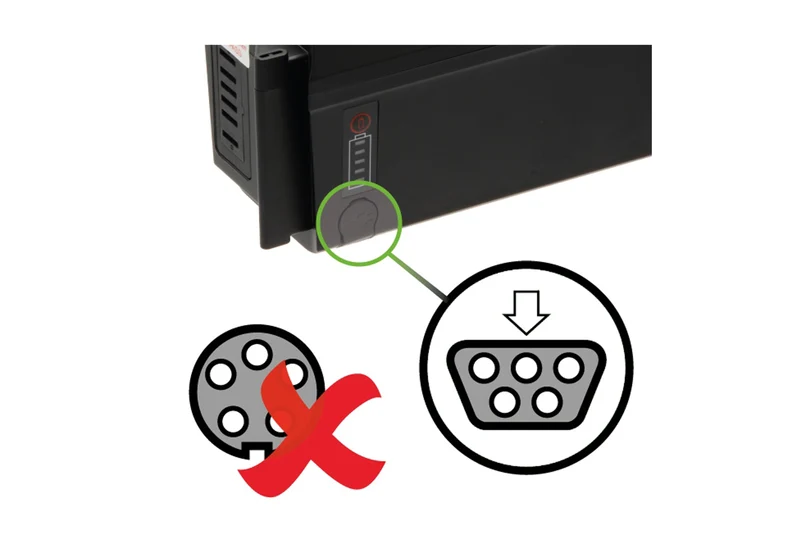 Powersmart Ladegerät für Phylion Akkus Typ Joycube JCEB / 36V 2A mit Trapezstecker