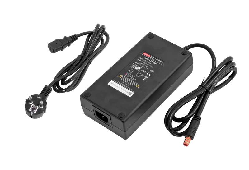 Original 49,2V/2A Bafang Ladegerät passend für Bafang E-Bike Akku, mit orangem Bafang Hohlstecker