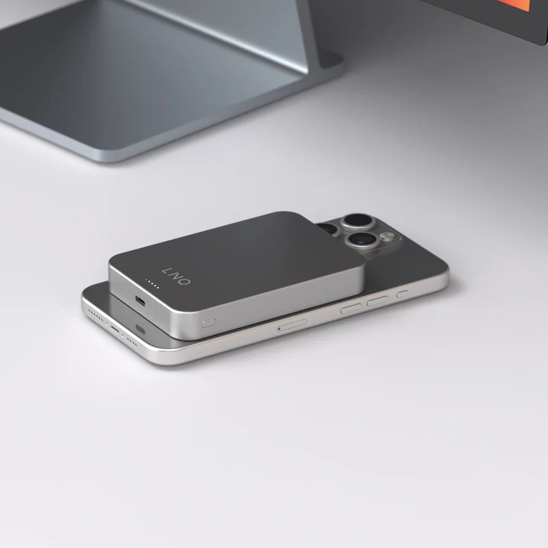 Batería externa magnética con MagSafe de LINQ - 10.000 mAh