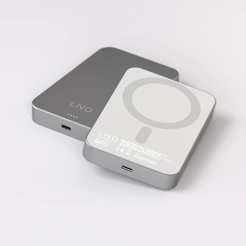Batería externa magnética con MagSafe de LINQ - 10.000 mAh