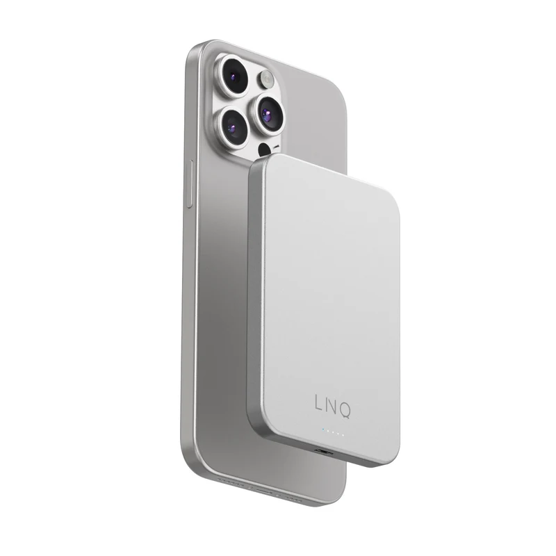 Batería externa magnética con MagSafe de LINQ - 5.000 mAh