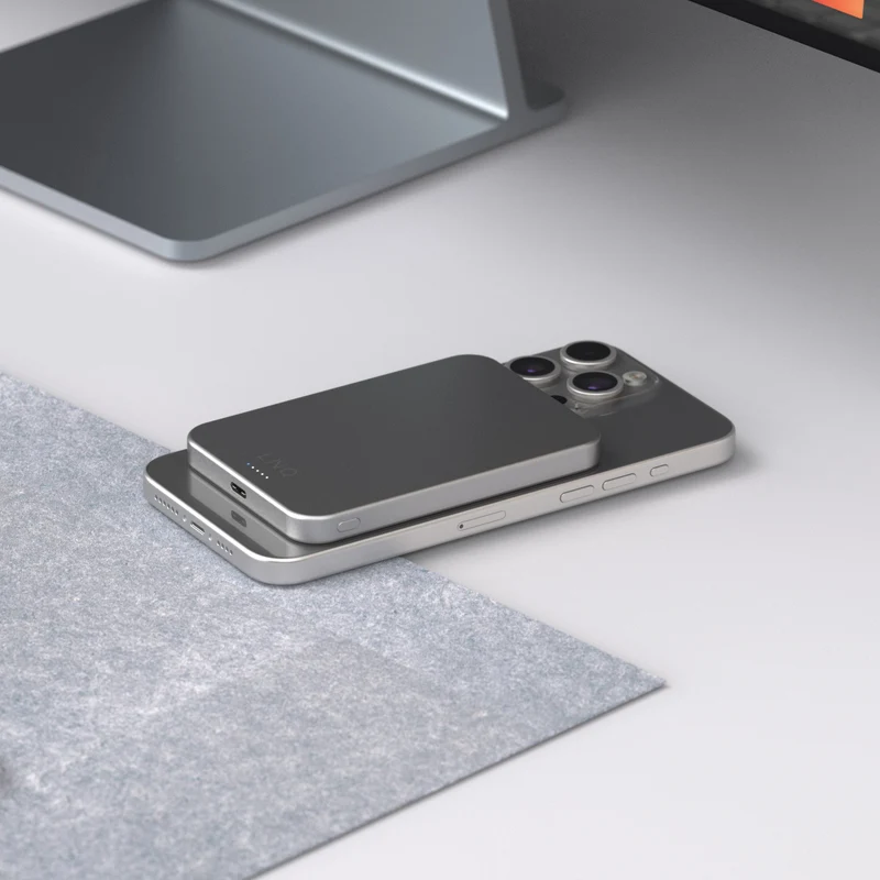 Batería externa magnética con MagSafe de LINQ - 5.000 mAh