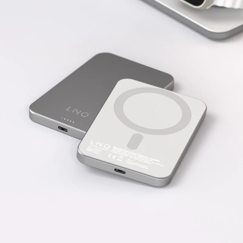 Batería externa magnética con MagSafe de LINQ - 5.000 mAh
