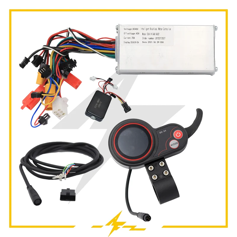 Controladora 48V/52V kit con pantalla QS S4 para patinete eléctrico - ¡Energiza tu patín!
