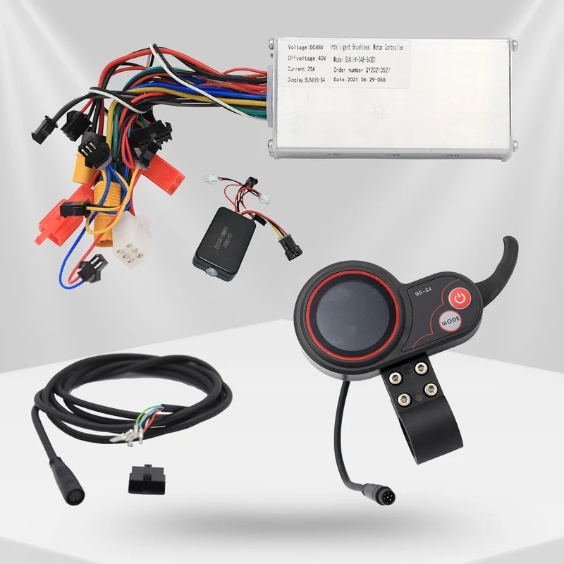 Controladora 48V/52V kit con pantalla QS S4 para patinete eléctrico - ¡Energiza tu patín!