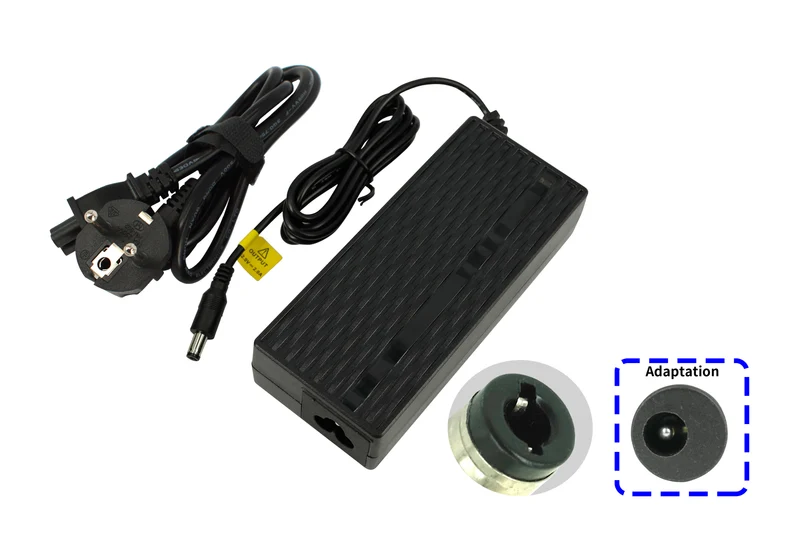 Hochwertiges E-Bike Ladegerät 36V 2,0A für Akkus von Phylion (2 Pin) (DC 5,5×2,5mm)