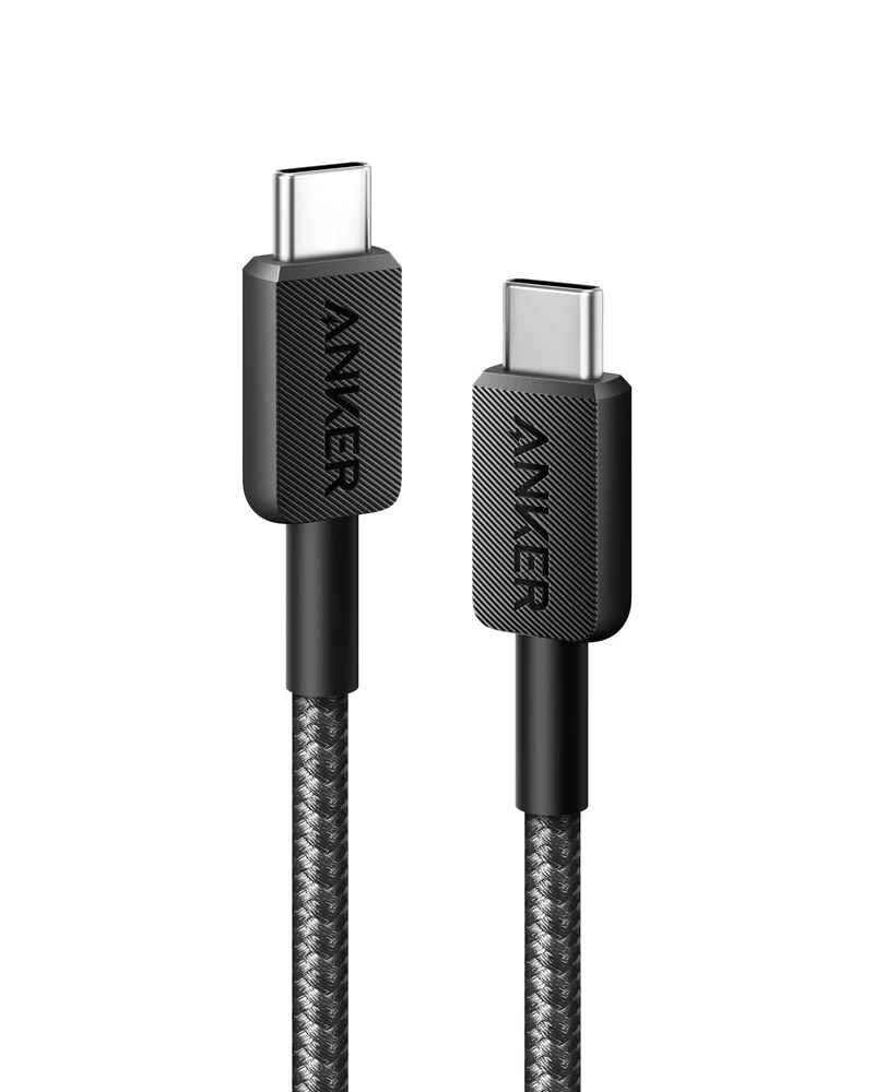 Cable de USB-C a USB-C 0,9 m Trenzado de Anker