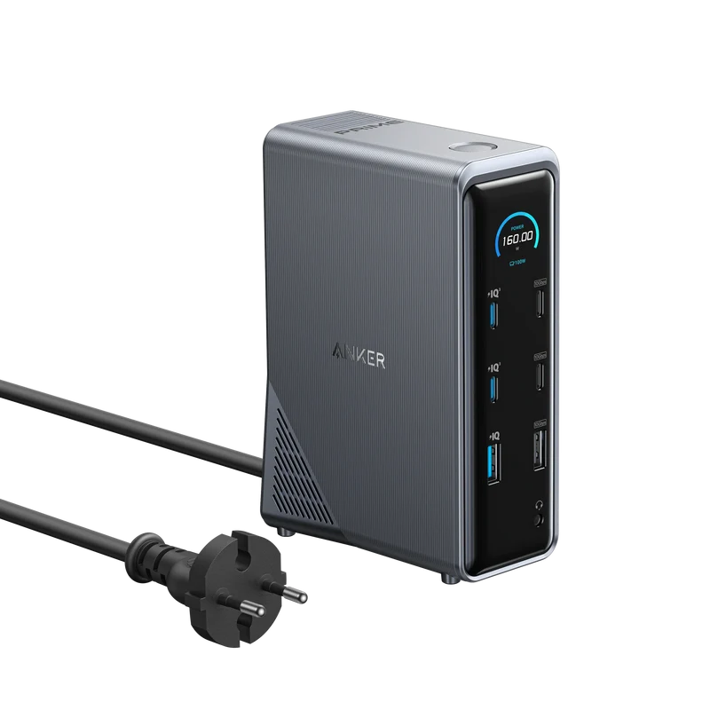 Estación de carga 14 en 1 con 160 W Prime de Anker