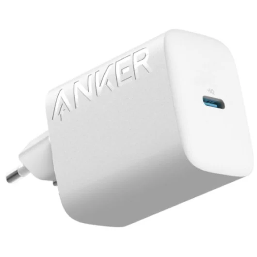 Adaptador de corriente 20 W USB-C de Anker - Blanco
