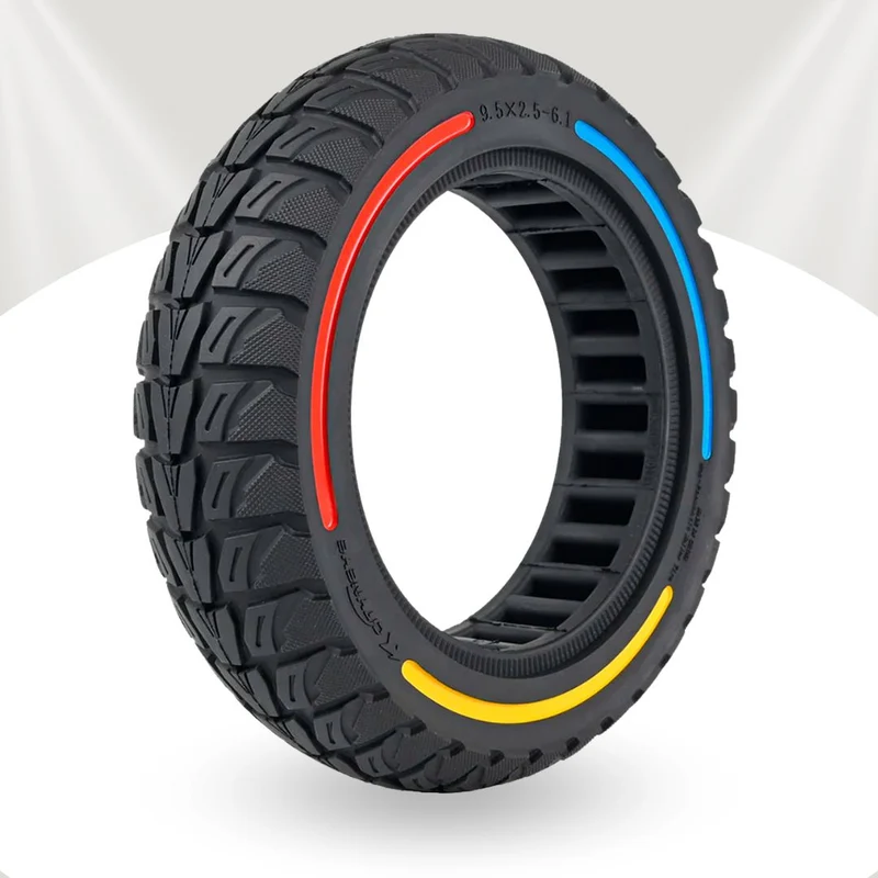Rueda maciza 9,5×2,5 – ¡Adiós pinchazos, hola aventuras en tu patinete eléctrico!