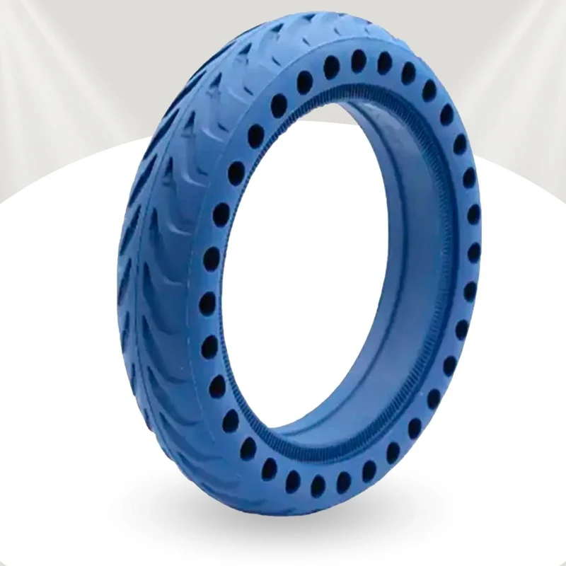 Rueda maciza 8,5×2 agujereada azul para patinete eléctrico Xiaomi – ¡Adiós pinchazos, hola estilo eléctrico!