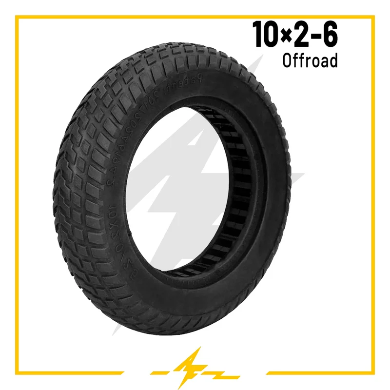Rueda maciza 10×2-6 para patinete eléctrico – ¡Adiós pinchazos, hola aventuras sin límites!