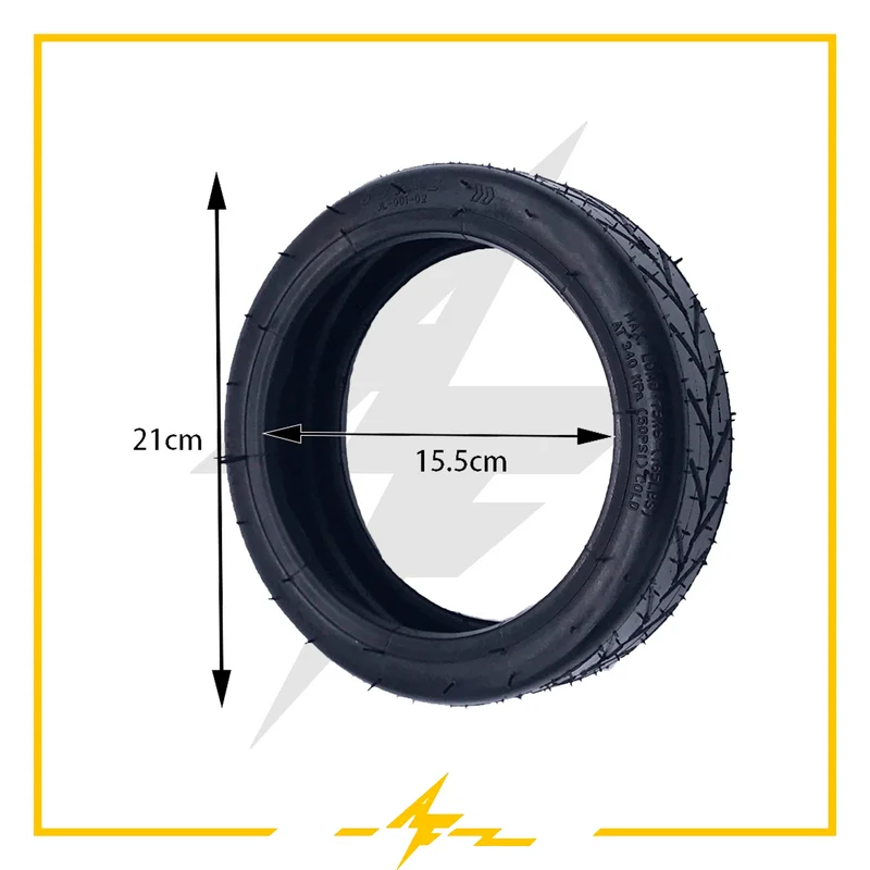 Cubierta rueda neumática 8,5x2 tubetype (goma blanda) – ¡El neumático que tu patinete eléctrico Xiaomi estaba pidiendo a gritos!