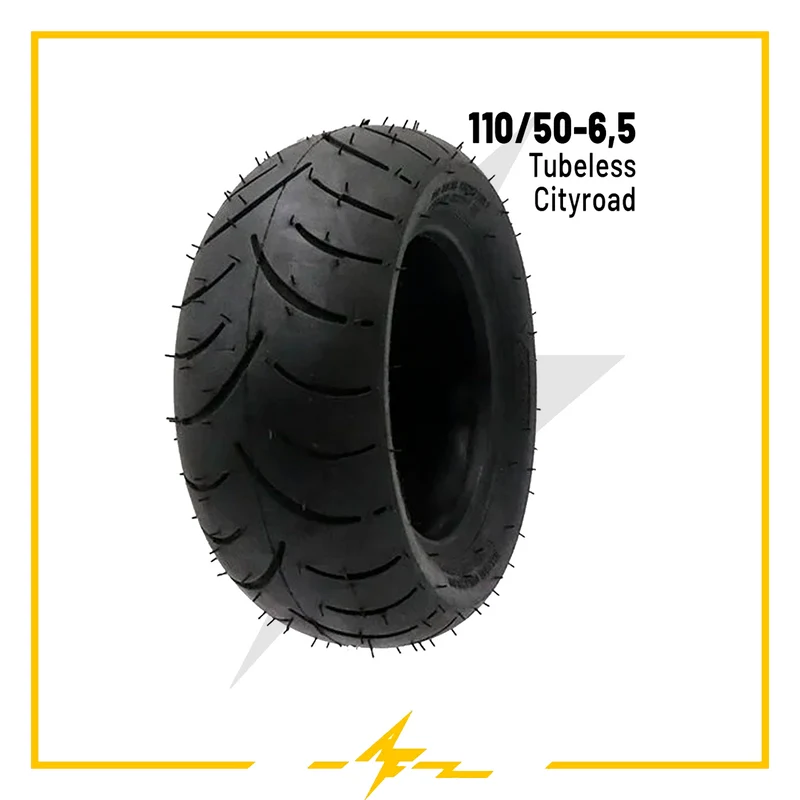 Cubierta rueda neumática 110/50-6,5 tubeless – ¡Adiós pinchazos, hola aventuras en tu patinete eléctrico!