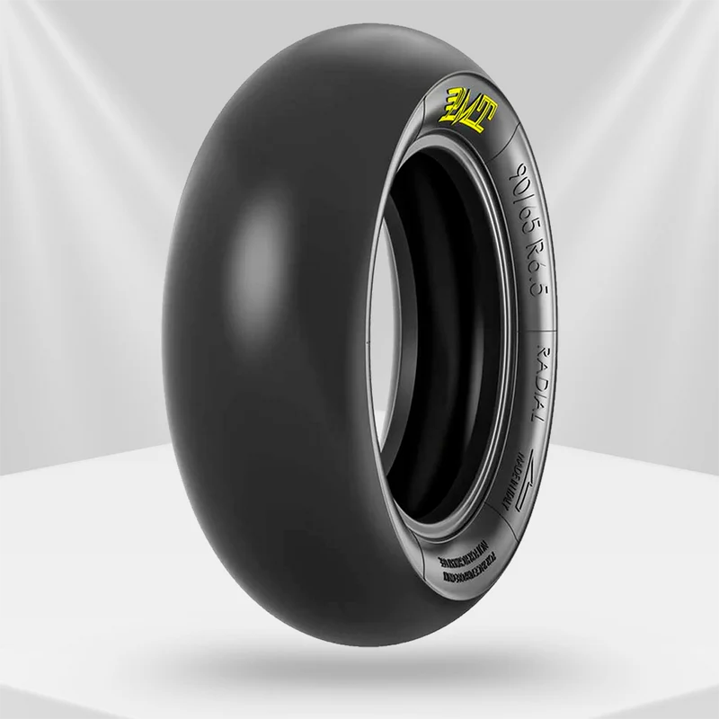 Cubierta rueda neumática PMT 90/65 R6.5” T4 Slick – ¡El turbo agarre para tu patinete eléctrico!