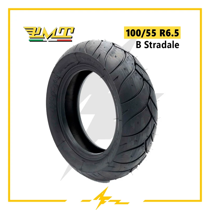Cubierta rueda neumática PMT 100/55 R6.5” B Stradale – ¡Agarre total para tu patinete eléctrico!