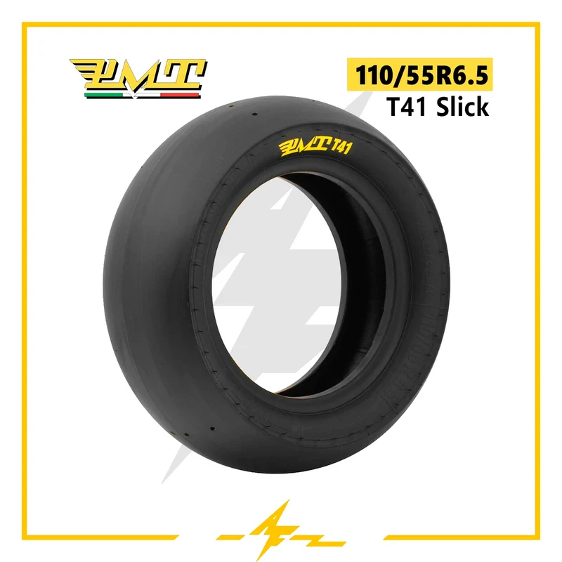 Cubierta rueda neumática PMT 110/55 R6.5” T41 Slick – ¡Velocidad y agarre extremo para tu patinete eléctrico!