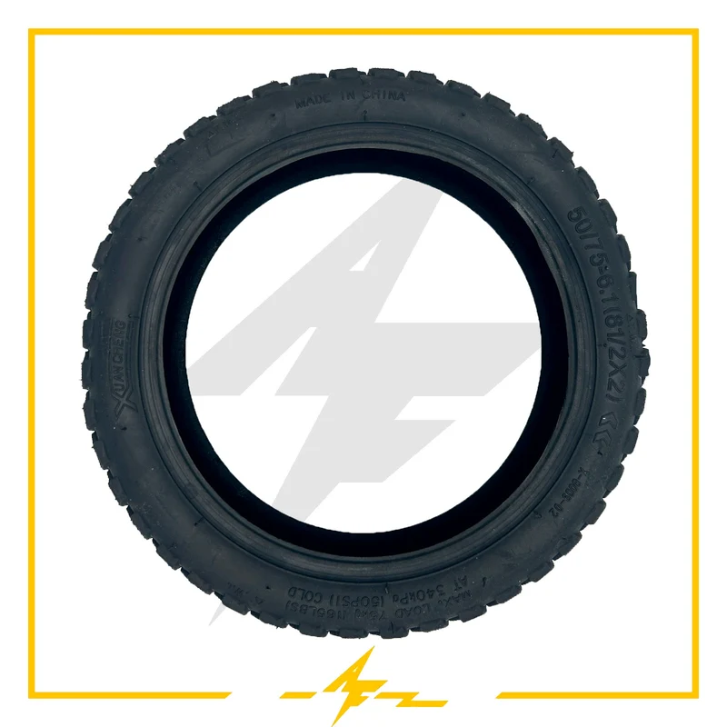 Cubierta rueda neumática 8,5x2 (50/75-6.1) offroad con tacos tubeless – ¡Domina cualquier terreno con tu patinete eléctrico Xiaomi!