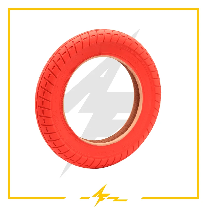 Cubierta rueda neumática 10x2 Roja [Wanda] – Dale fuego a tu patinete eléctrico!