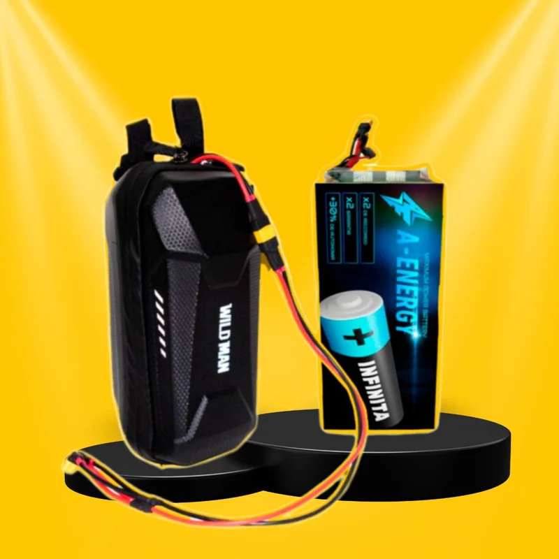 Batería externa 60V Plug & Play para patinetes eléctricos: Instalación fácil y autonomía superior