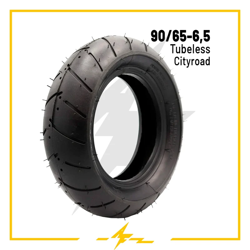 Cubierta rueda neumática 90/65-6,5 tubeless: ¡El upgrade perfecto para tu patinete eléctrico!