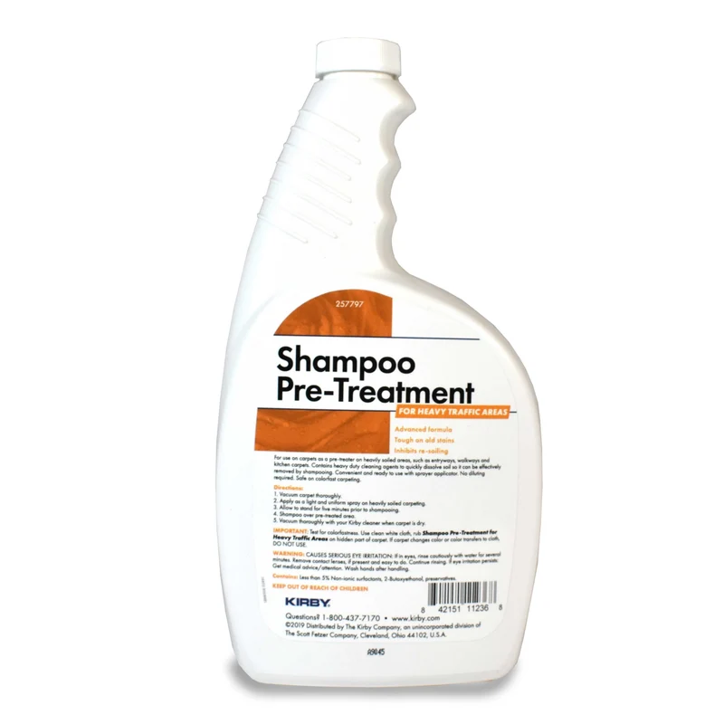 Pre-Treat for High Traffic Carpet Areas
