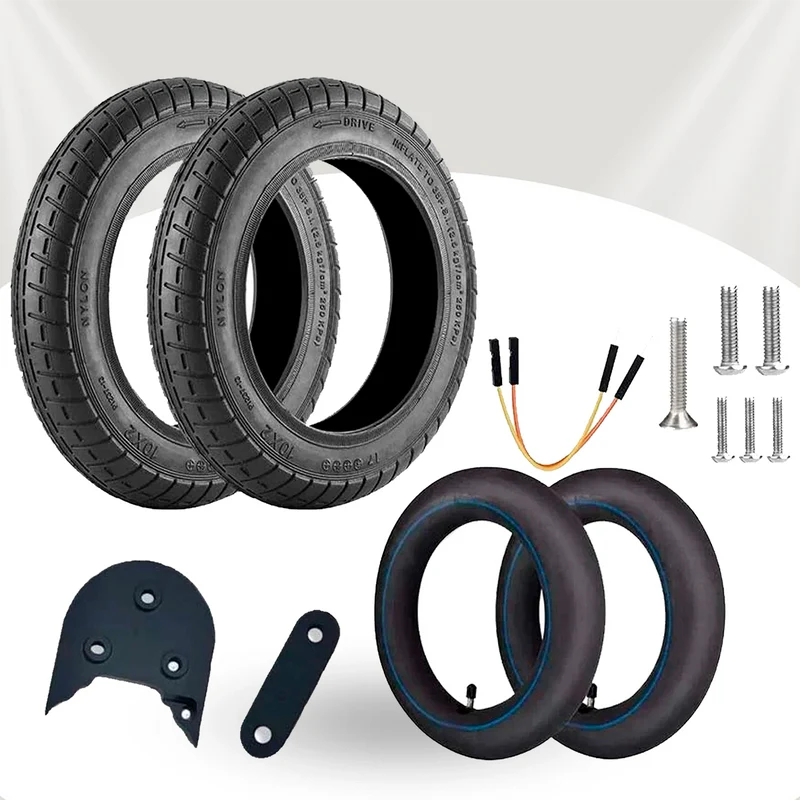 Cubiertas neumáticas kit de ruedas 10x2 pulgadas Wanda : ¡Eleva tu patinete eléctrico Xiaomi a otro nivel!