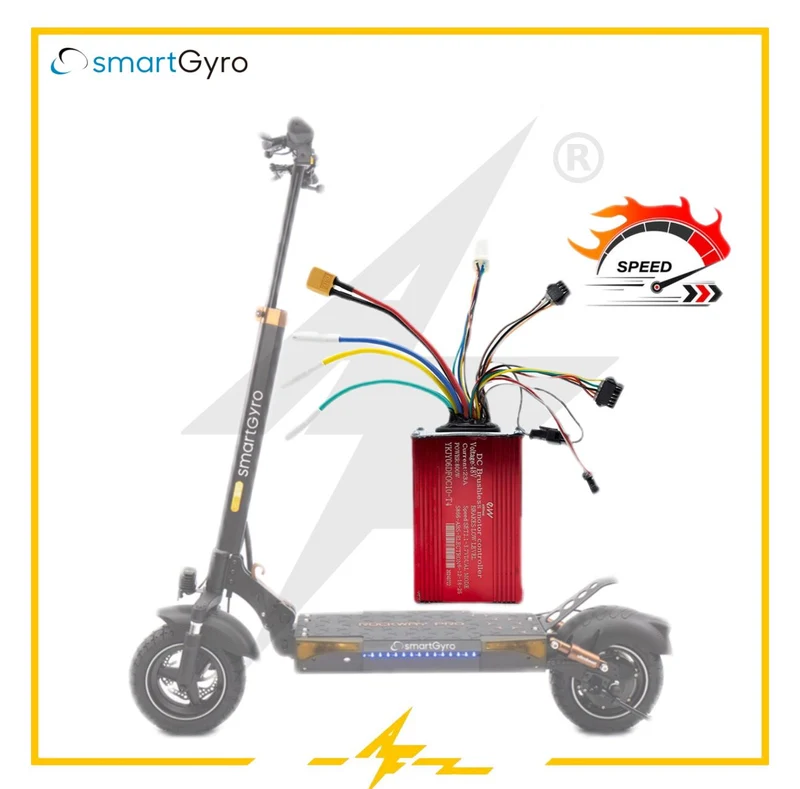 Controladora deslimitable 500W para SmartGyro Rockway/Speedway Homologados: ¡Máximo control, sin límites!