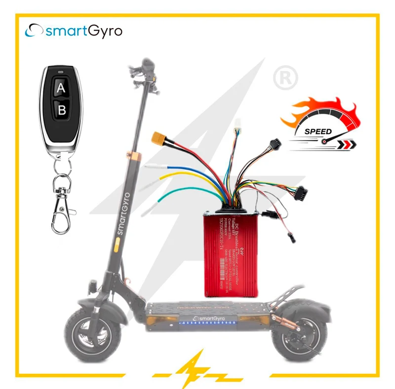 Controladora deslimitable 500W para SmartGyro Rockway/Speedway Homologados: ¡Máximo control, sin límites!
