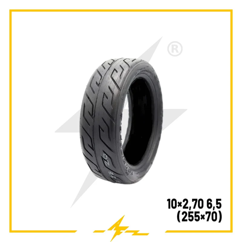Cubierta rueda neumática tubeless 10x2,7-6,5: Máxima tracción para conquistar el asfalto con estilo