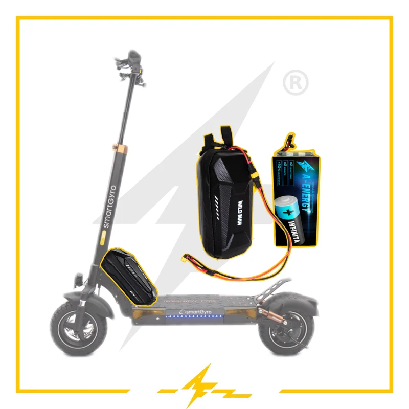 Batería externa 48 V Plug & Play para patinetes eléctricos: Instalación fácil y autonomía superior