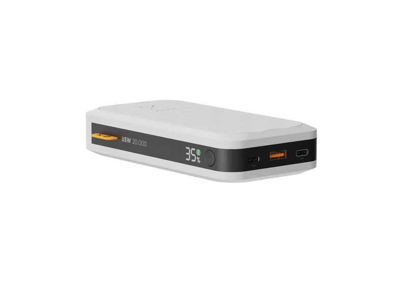 Batería externa Fuel Series 5 de Xtorm - 20.000 mAh - Blanco